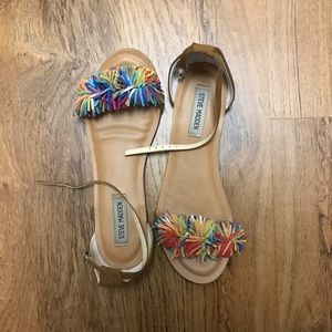 Steve Madden Frilly Multicolored Sandals